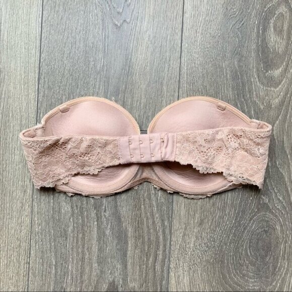 Victoria’s Secret Dream Angels Multi Way Bra Nude Strapless Size 32C - Picture 11 of 13
